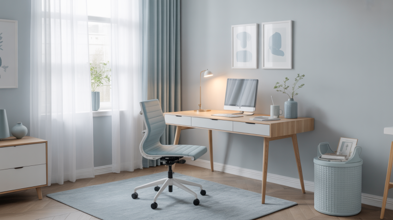 Light Blue Office Ideas: Soft, Airy & Stylish Workspace Inspiration