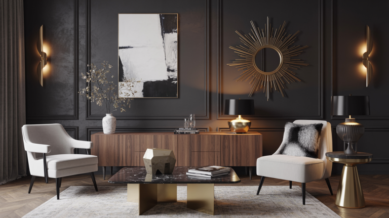 17 Black and White Living Room Ideas (Modern, Minimal & Stylish Monochrome Inspiration)