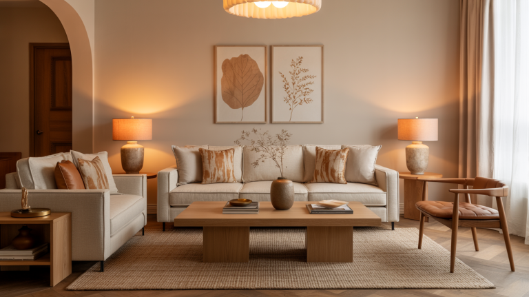 Warm Tone Living Room Ideas: Create a Cozy, Earthy, and Inviting Space