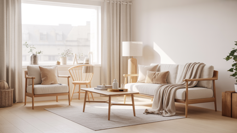 Nordic Living Room Ideas (Calm, Cozy & Minimal Scandinavian Style)